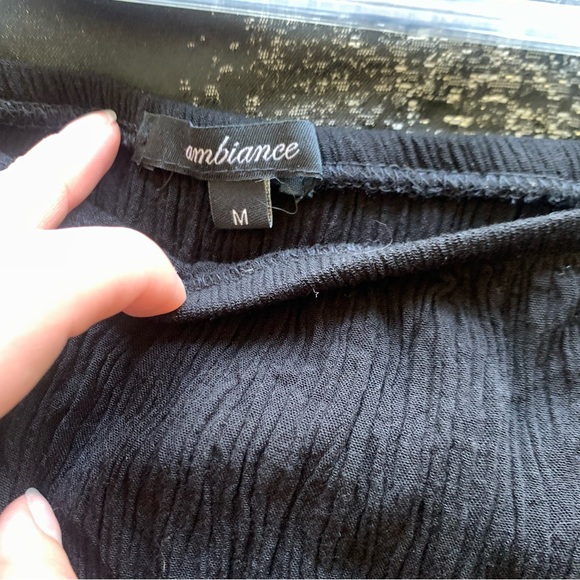 Off the shoulder embroidered lace trim top - Picture 3 of 3